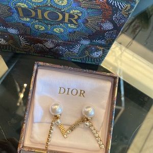 NEW DIOR TRIBALES EARRINGS| Dior earrings with box and bag